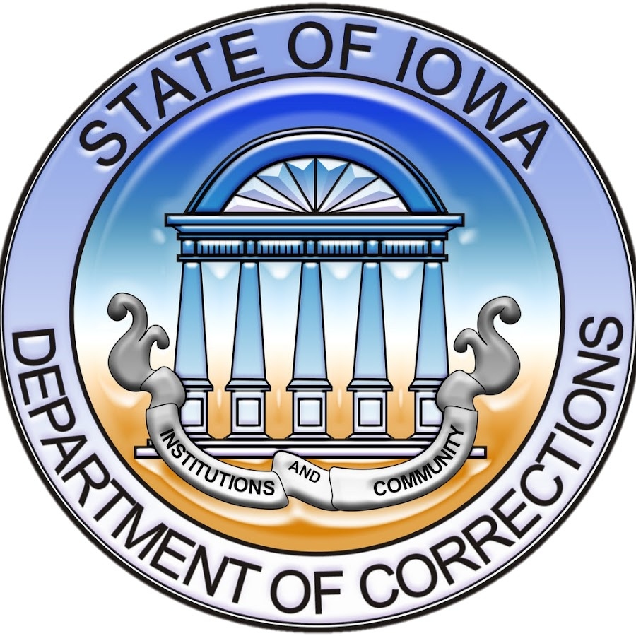 Sello oficial del Departamento Correccional de Iowa