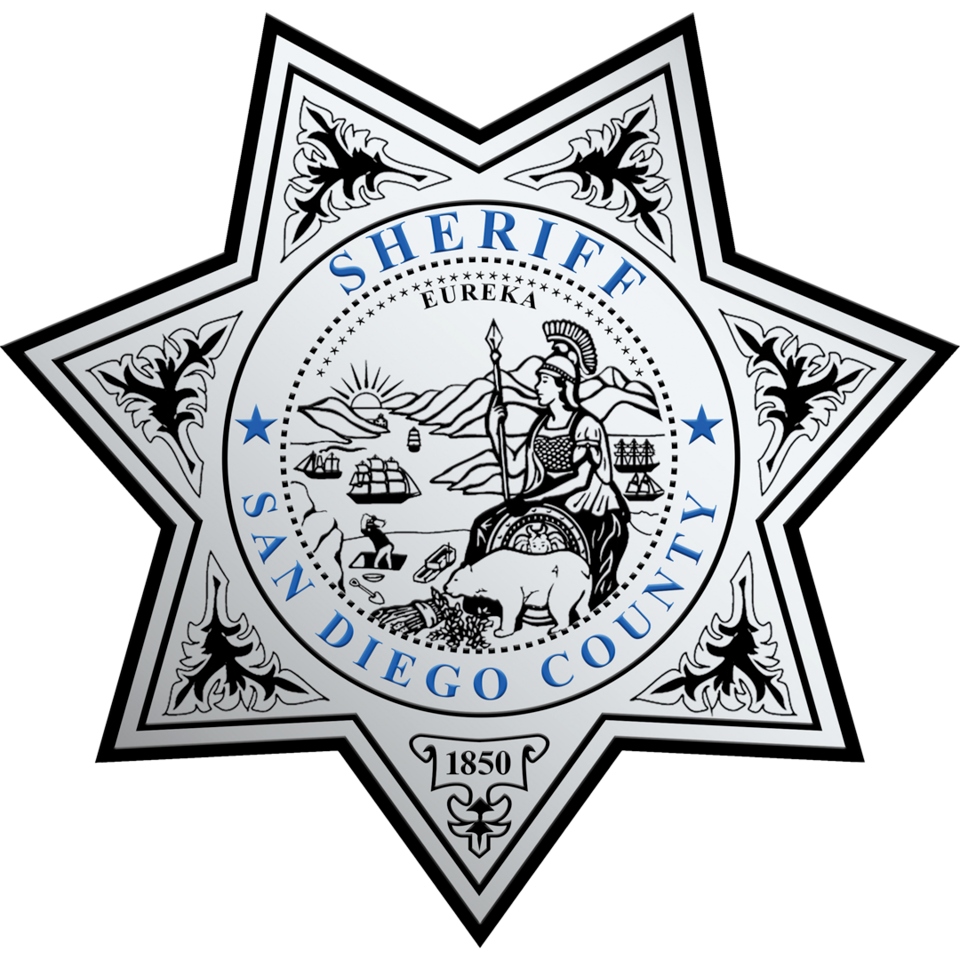 Insignia oficial de la Oficina del Sheriff del condado de San Diego